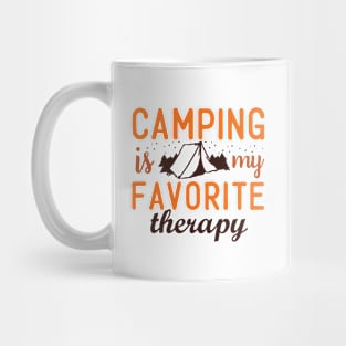 Camping Art Mug